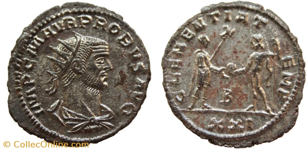 PROBUS RIC 921 OFFICINA 2 SOLD coins ancient to romans imperial and republican probus ric 921 officina 2 sold