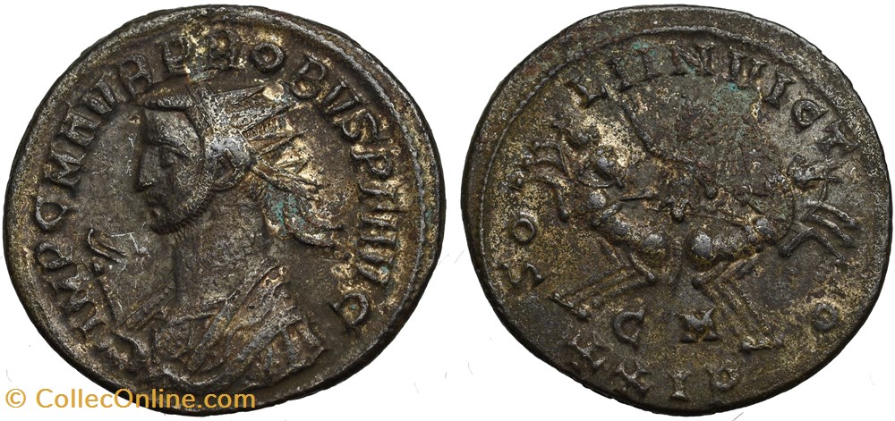 PROBUS RIC 911 OFFICINA 1 coins ancient to roman republic imperial probus ric 911 officina 1