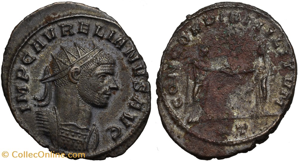 AURELIAN RIC TEMP 2238 SOLD coins ancient to romans imperial and republican aurelian ric temp 2238 sold