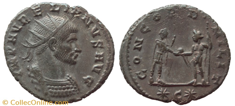 AURELIAN RIC TEMP 2949 SOLD coins ancient to romans imperial and republican aurelian ric temp 2949 sold