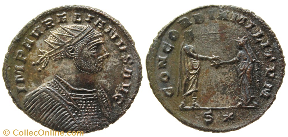 AURELIAN RIC TEMP 2193 - SOLD coins ancient b to roman republican imperial aurelian ric temp 2193 sold