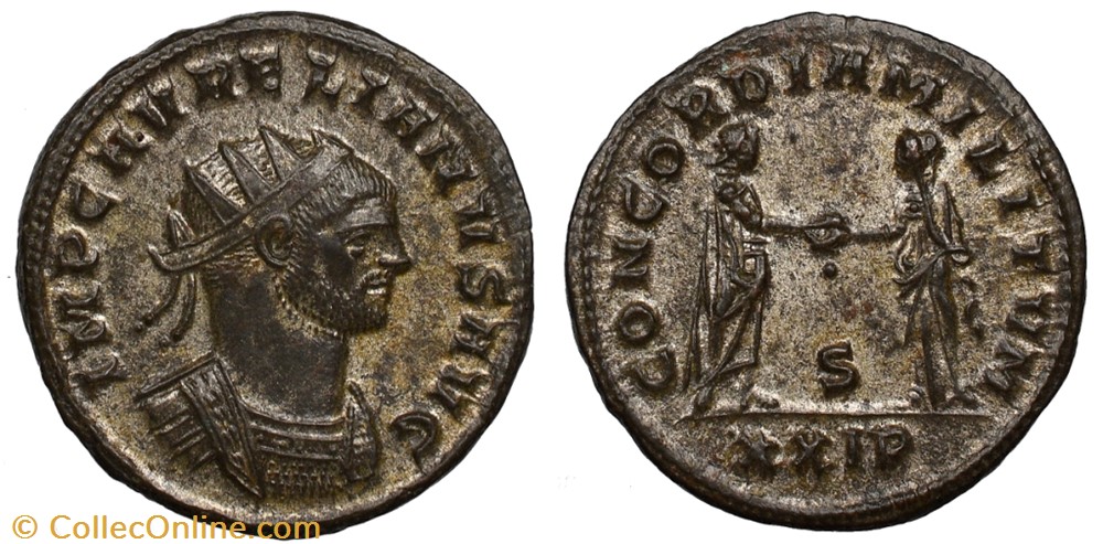 AURELIAN RIC TEMP 2327 SOLD coins ancient to romans imperial and republican aurelian ric temp 2327 sold