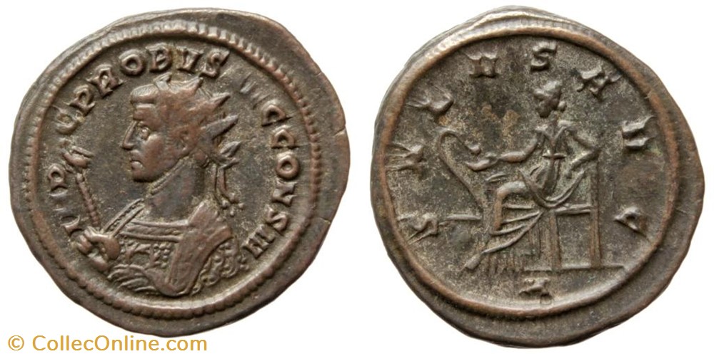 PROBUS RIC 565corr. SOLD coins ancient to romans imperial and republican probus ric 565corr sold