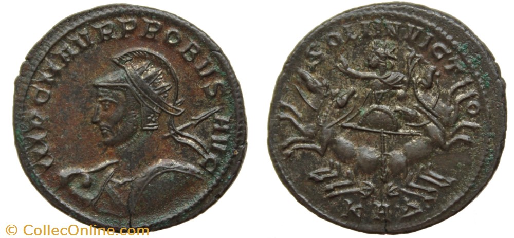 PROBUS RIC 862 E1 BUST OFFICINA 4 SOLD coins ancient to romans imperial and republican probus ric 862 e1 bust officina 4 sold