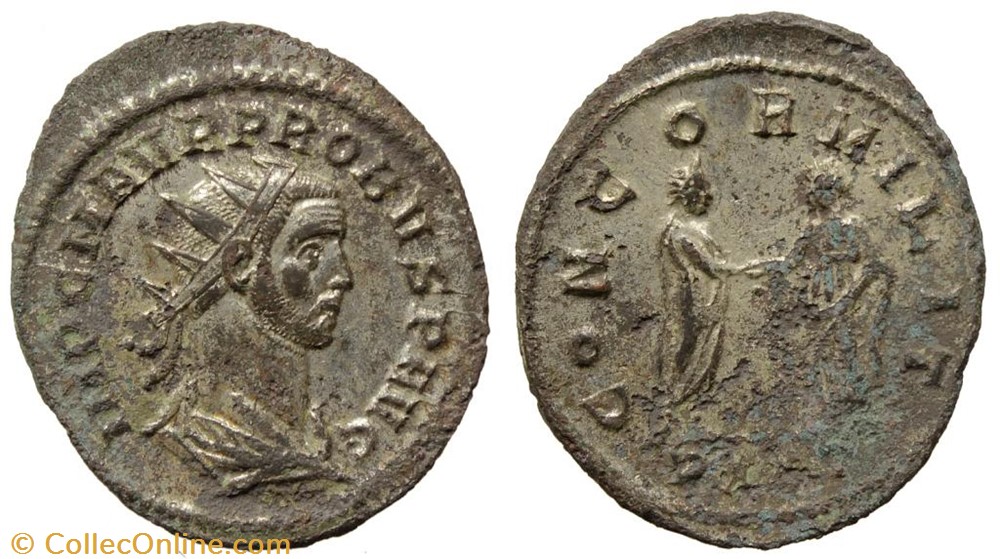 coins ancient to romans imperial and republican probus ric 338var unique sold