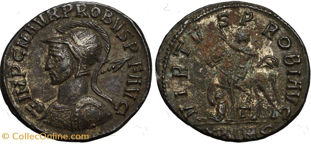 PROBUS RIC 913 OFFICINA 3 SOLD coins ancient to romans imperial and republican probus ric 913 officina 3 sold