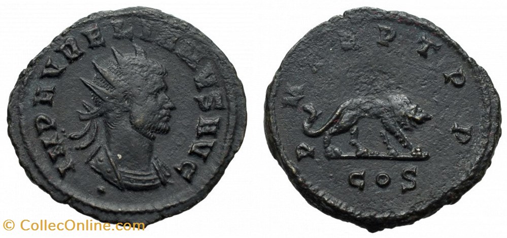 AURELIAN RIC TEMP 2883 SOLD coins ancient to romans imperial and republican aurelian ric temp 2883 sold