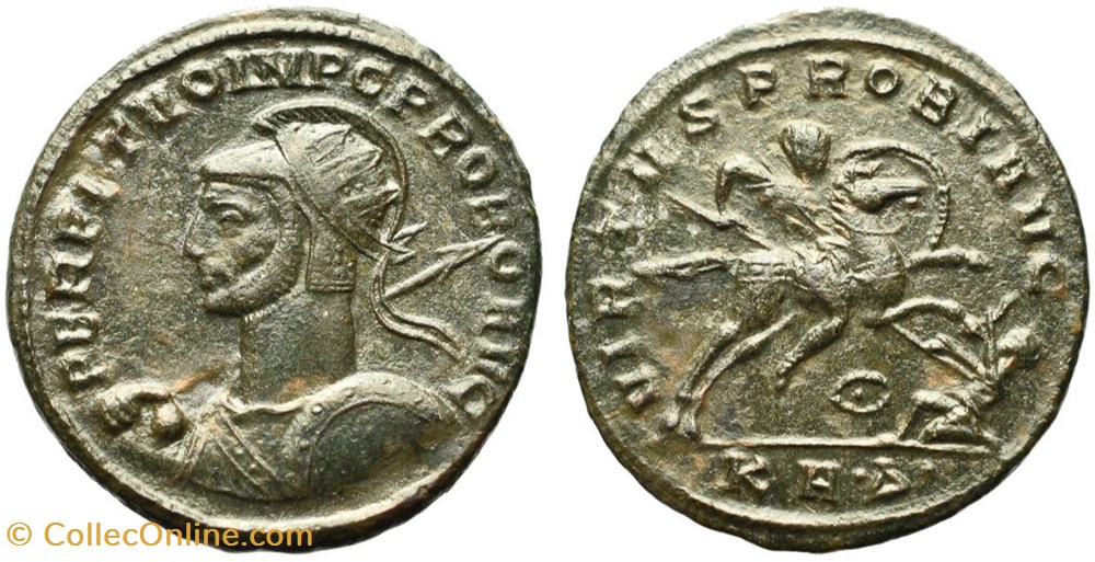 PROBUS RIC 884var. SOLD coins ancient to romans imperial and republican probus ric 884var sold