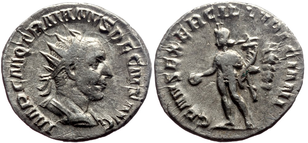 Traian Decius Genius Exerc Illuricani SOLD coins ancient to romans imperial and republican traian decius genius exerc illuricani sold