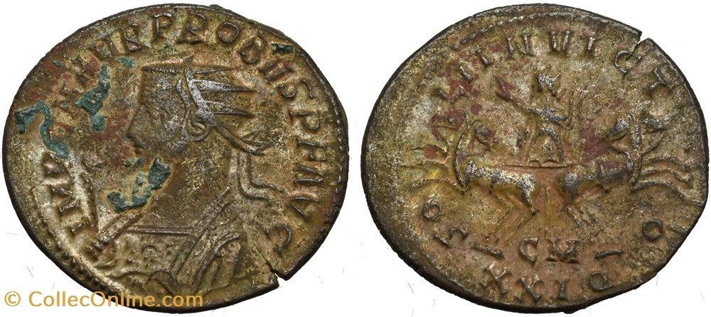 PROBUS RIC 911 OFFICINA 4 SOLD coins ancient to romans imperial and republican probus ric 911 officina 4 sold