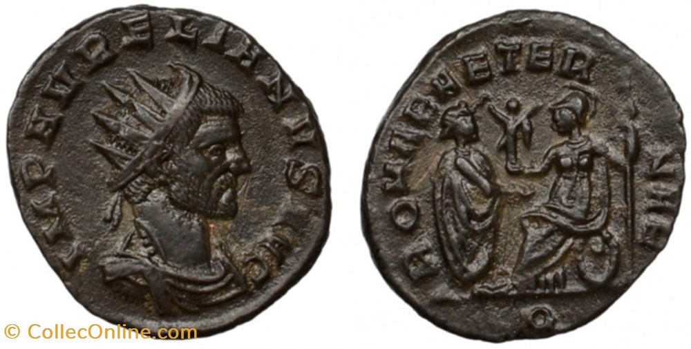 AURELIAN RIC TEMP 1449 SOLD coins ancient to romans imperial and republican aurelian ric temp 1449 sold