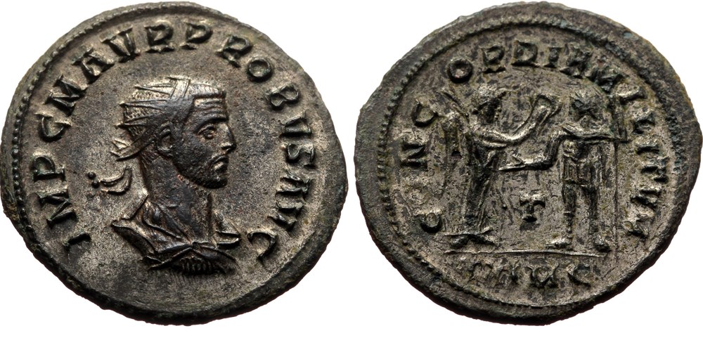 PROBUS RIC 908 XXIMC OFFICINA 3 SOLD coins ancient to romans imperial and republican probus ric 908 xximc officina 3 sold