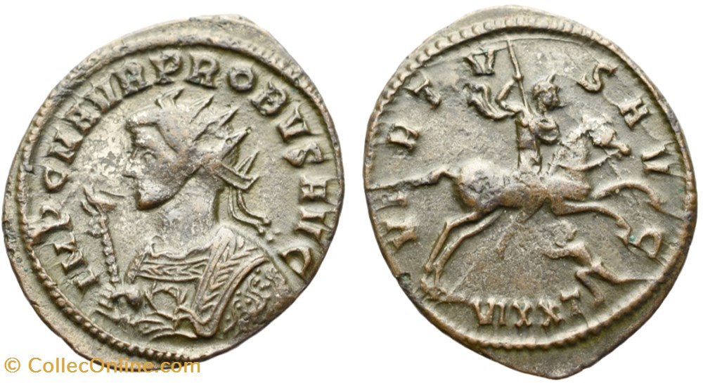 coins ancient to romans imperial and republican probus ric 446 var sold