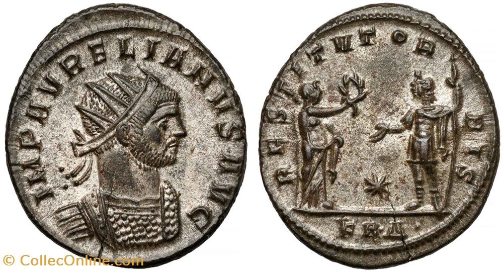 AURELIAN RIC TEMP 2805 SOLD coins ancient to romans imperial and republican aurelian ric temp 2805 sold