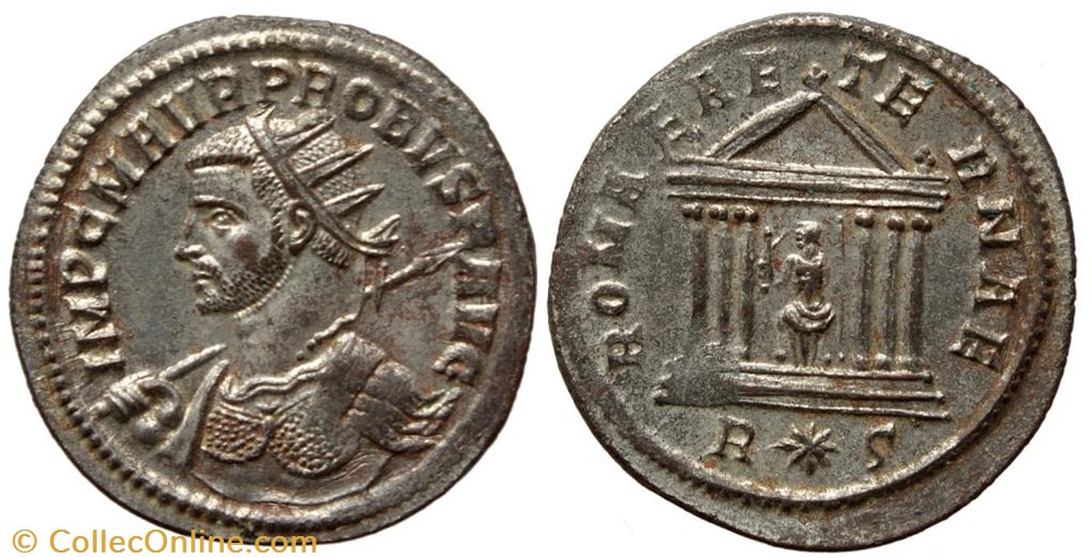 PROBUS MPR 292 VAR. SOLD coins ancient to romans imperial and republican probus mpr 292 var sold