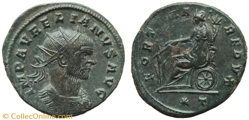 AURELIAN RIC TEMP 2061 SOLD coins ancient to romans imperial and republican aurelian ric temp 2061 sold