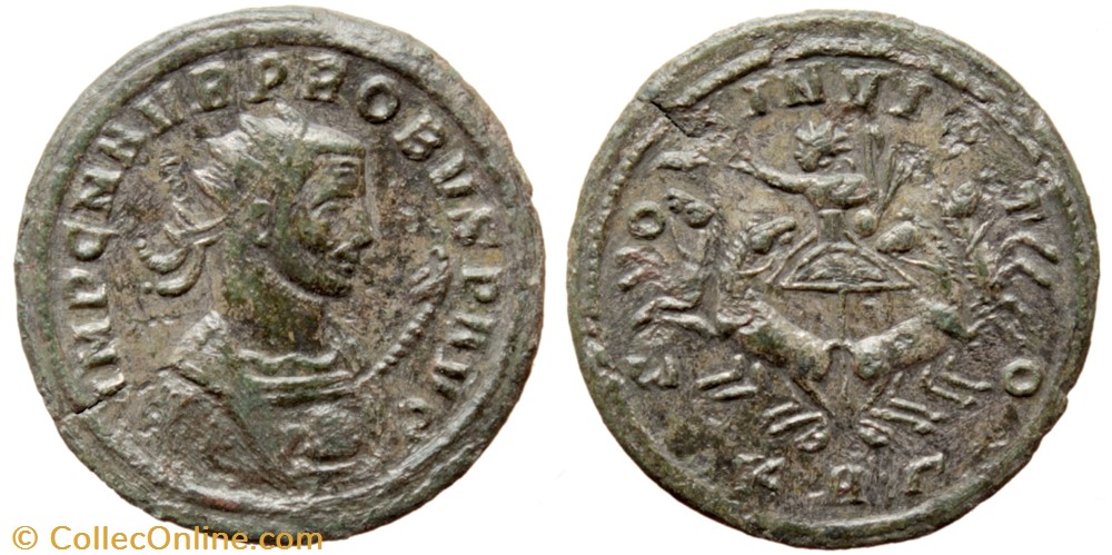 PROBUS RIC 864var. coins ancient to romans imperial and republican probus ric 864var