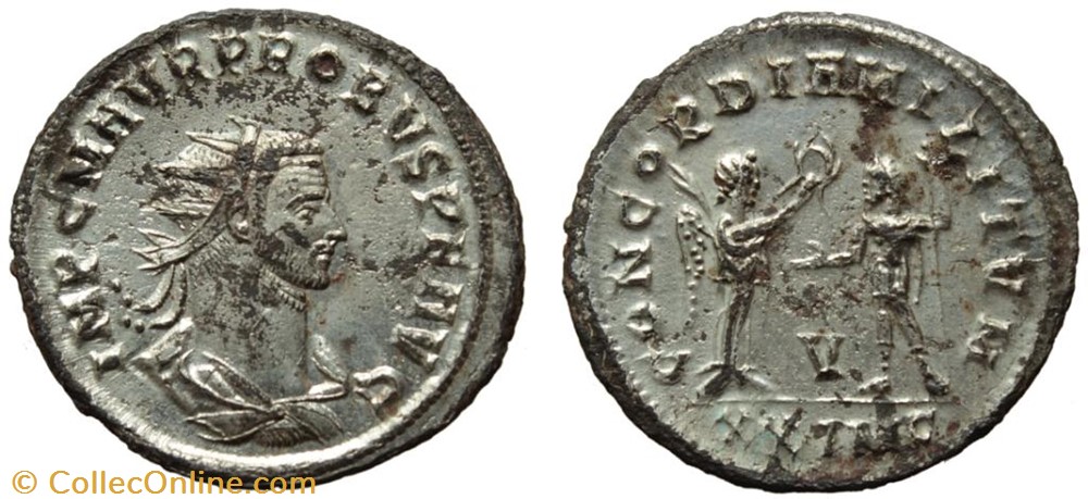 PROBUS RIC 907 XXIMC OFFICINA 5 SOLD coins ancient to romans imperial and republican probus ric 907 xximc officina 5 sold