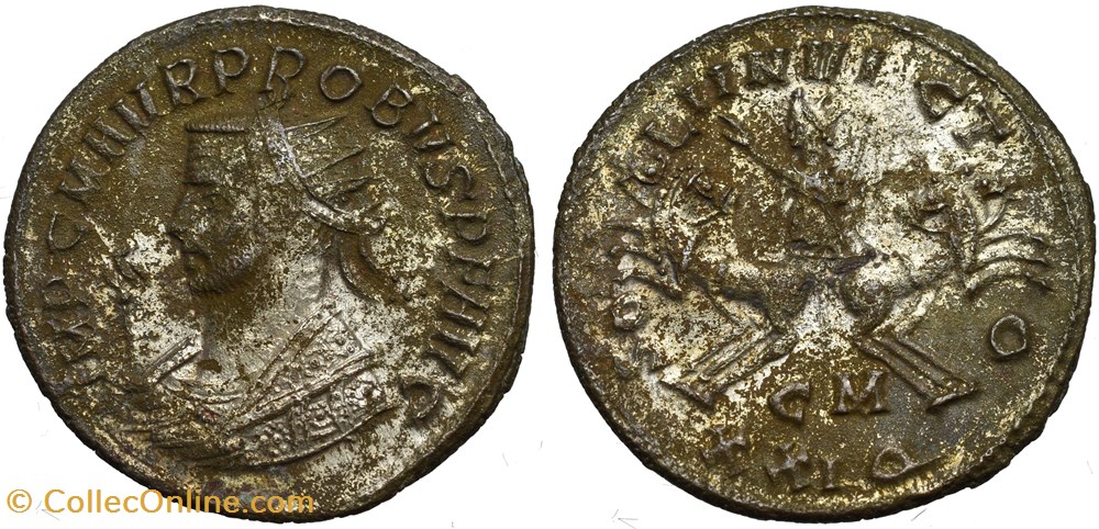 PROBUS RIC 911 OFFICINA 4 SOLD coins ancient to romans imperial and republican probus ric 911 officina 4 sold
