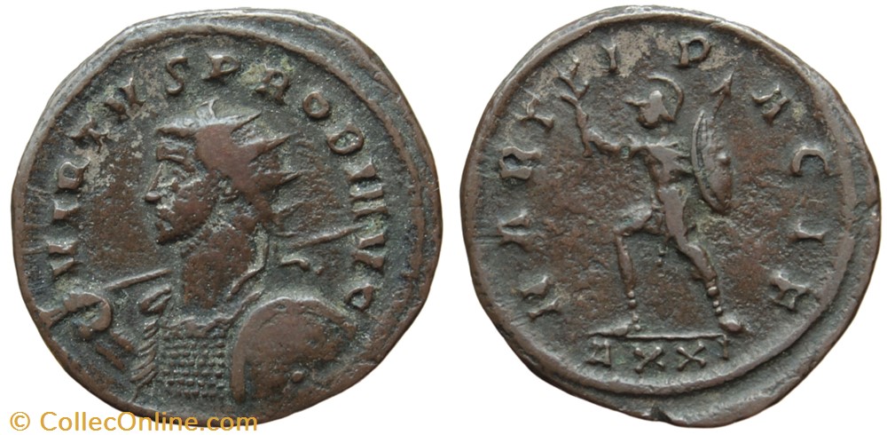 PROBUS RIC 543 SOLD coins ancient to romans imperial and republican probus ric 543 sold