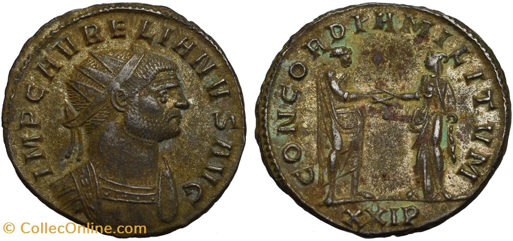 AURELIAN RIC TEMP 2355 SOLD coins ancient to romans imperial and republican aurelian ric temp 2355 sold