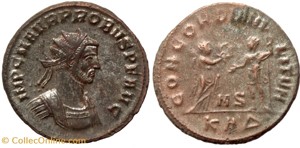 coins ancient to romans imperial and republican concordia militvm sold