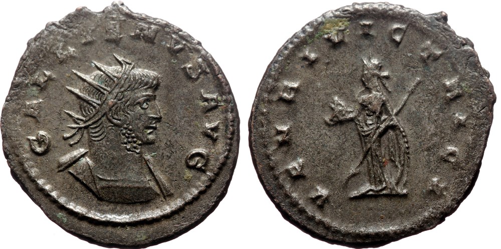 coins ancient to romans imperial and republican gallienus venri victrici sold