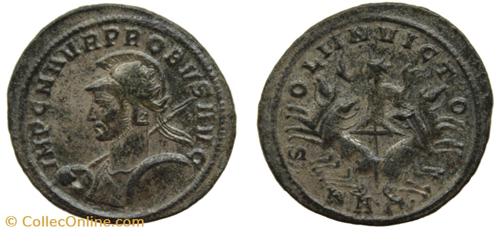 PROBUS RIC 862 E1 BUST OFFICINA 3 SOLD coins ancient to romans imperial and republican probus ric 862 e1 bust officina 3 sold