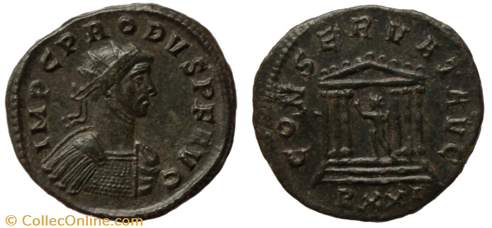 PROBUS RIC 538corr. SOLD coins ancient to romans imperial and republican probus ric 538corr sold