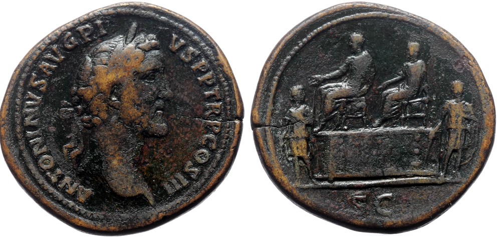 004c Antonin Pius coins ancient romans imperial and republican 004c antonin pius