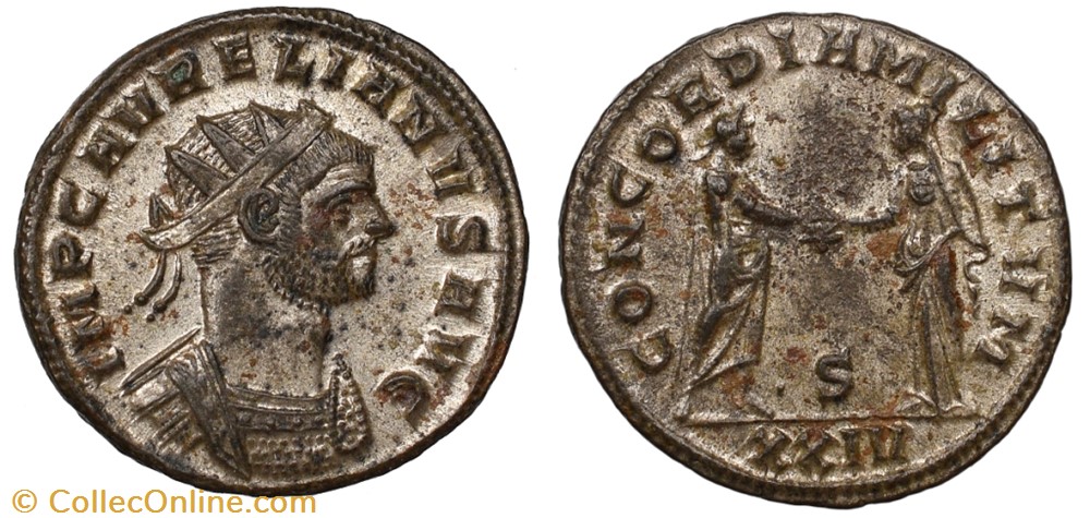 AURELIAN RIC TEMP 2339 SOLD coins ancient to romans imperial and republican aurelian ric temp 2339 sold