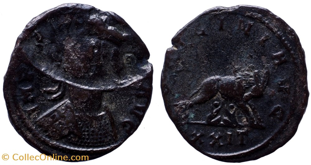 PROBUS ORIGINI AVG SISCIA OBVERSE MISSTRIKE coins ancient to romans imperial and republican probus origini avg siscia obverse misstrike