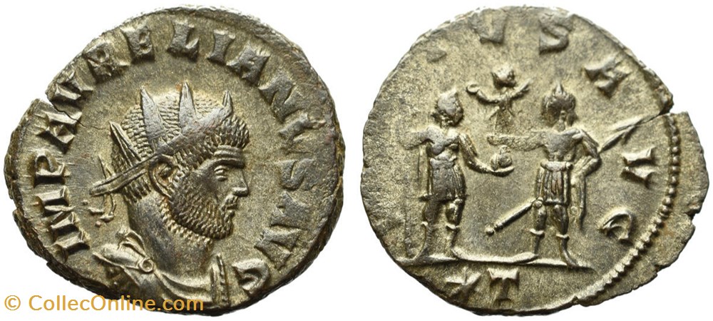 AURELIAN RIC TEMP 2106 - SOLD coins antique b to roman republican imperial aurelian ric temp 2106 sold