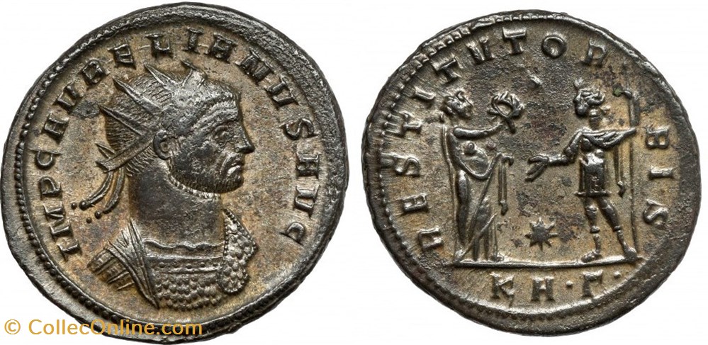 AURELIAN RIC TEMP 2785 SOLD coins ancient to romans imperial and republican aurelian ric temp 2785 sold