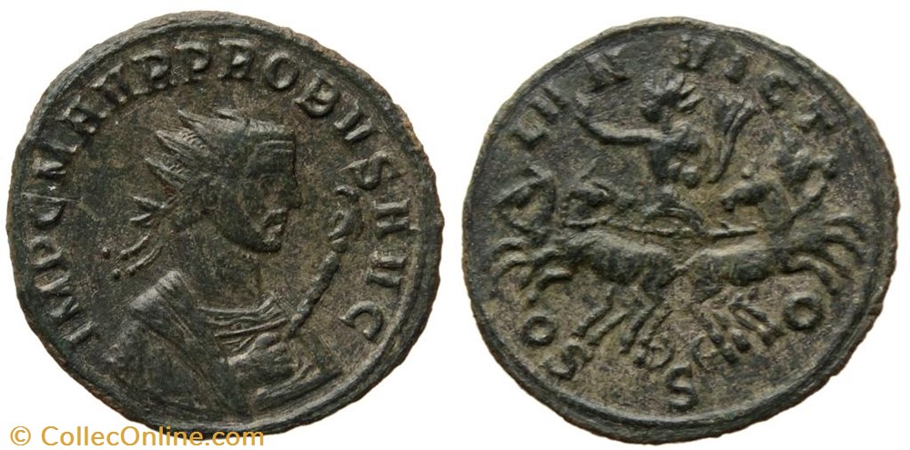 PROBUS RIC 862var. SOLD coins ancient to romans imperial and republican probus ric 862var sold