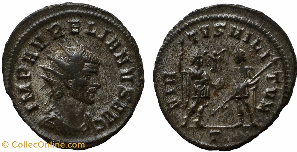 AURELIAN RIC TEMP 1444 SOLD coins ancient to roman republic imperial aurelian ric temp 1444 sold