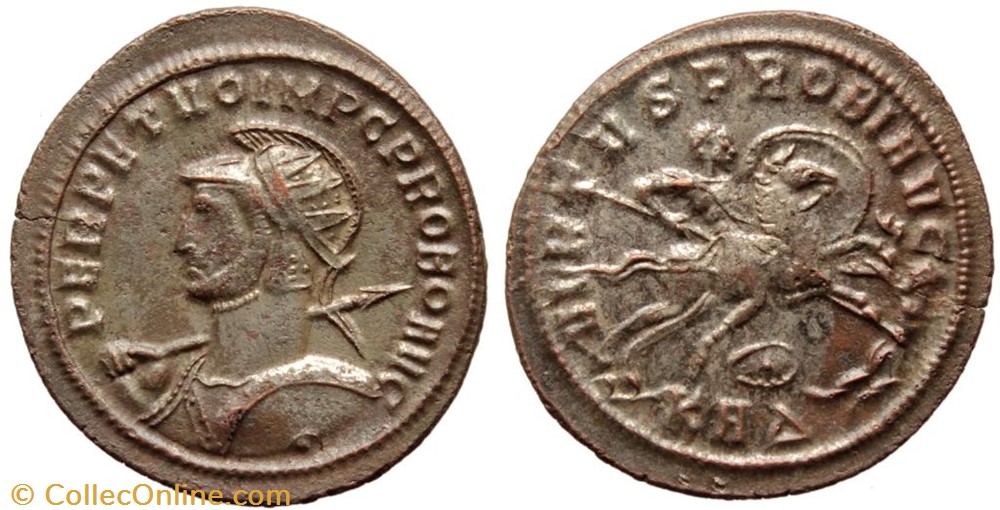 PROBUS RIC 884var. SOLD coins ancient to romans imperial and republican probus ric 884var sold