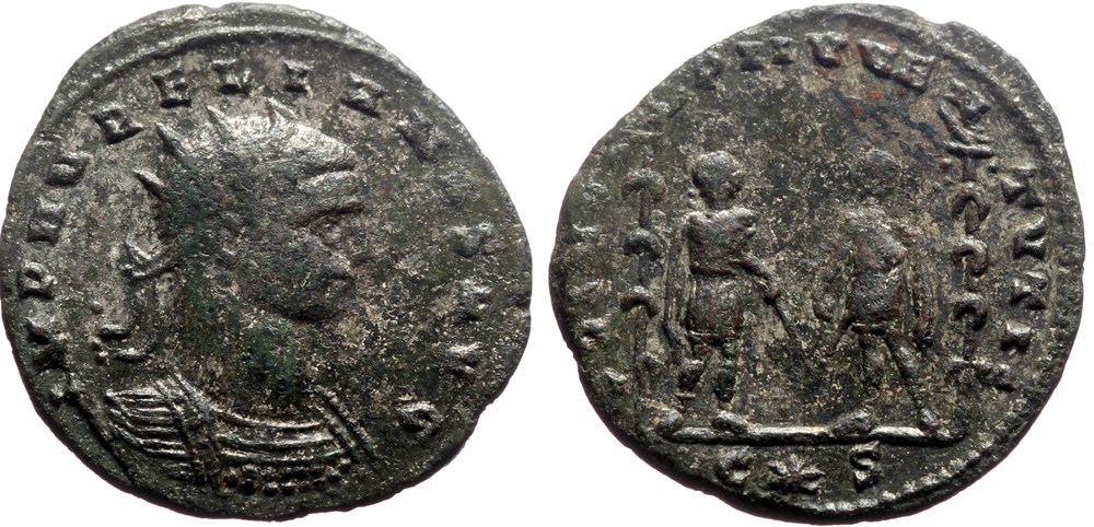 AURELIAN RIC TEMP 2961 SOLD coins ancient to romans provincial aurelian ric temp 2961 sold