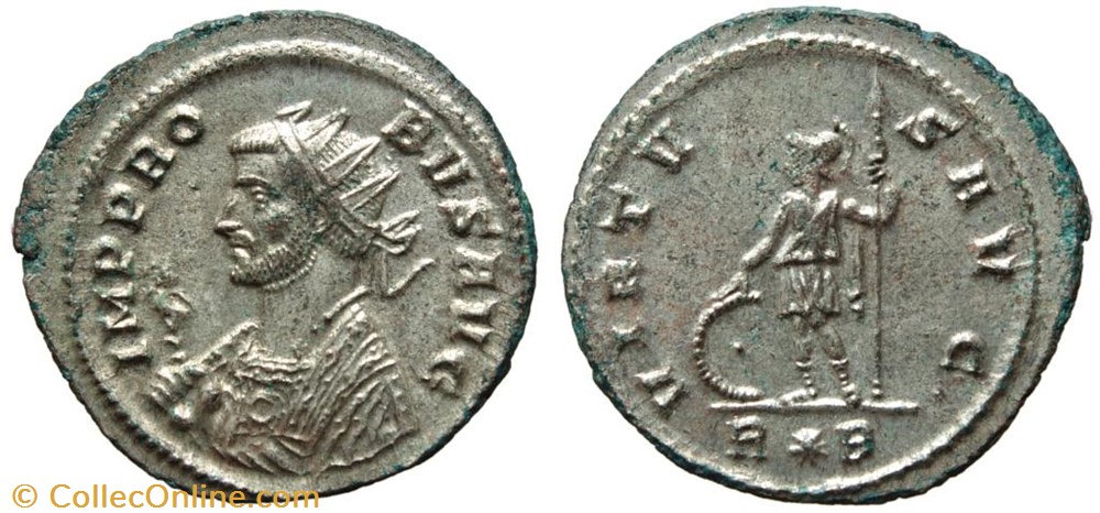 PROBUS MPR 316 VAR. SOLD coins ancient to romans imperial and republican probus mpr 316 var sold