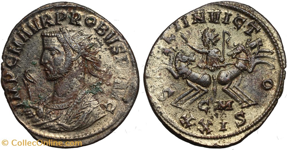 PROBUS RIC 911 OFFICINA 2 coins ancient to roman republic imperial probus ric 911 officina 2
