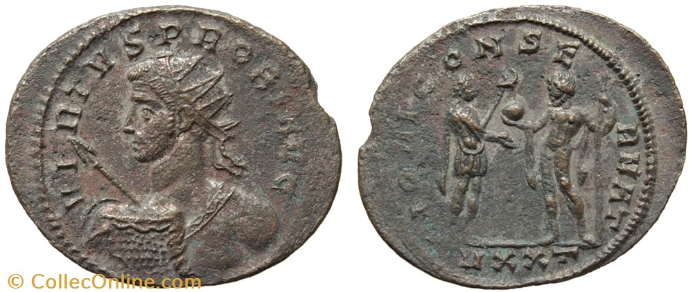 PROBUS RIC 388 F19 BUST SOLD coins ancient to romans imperial and republican probus ric 388 f19 bust sold