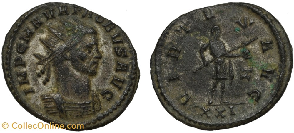 PROBUS MPR 073var. SOLD coins ancient to romans imperial and republican probus mpr 073var sold