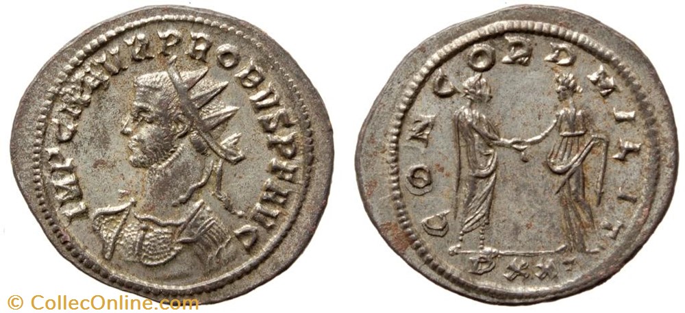 PROBUS RIC 331var. SOLD coins ancient to romans imperial and republican probus ric 331var sold