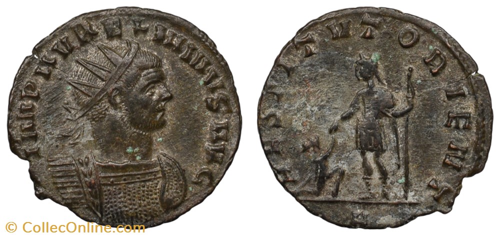 AURELIAN RIC TEMP 1621- SOLD coins ancient to romans imperial and republican aurelian ric temp 1621 sold