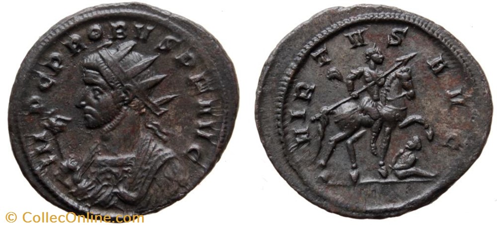 coins ancient to romans imperial and republican probus virtvs unlisted reserve sold