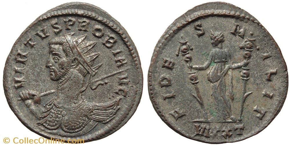 coins ancient to romans imperial and republican probus ric 366var sold
