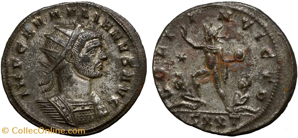 AURELIAN RIC TEMP 1532 SOLD coins ancient to roman republic imperial aurelian ric temp 1532 sold