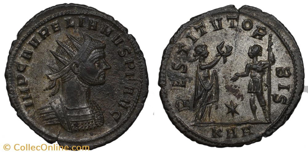 AURELIAN RIC TEMP 2744 SOLD coins ancient to romans imperial and republican aurelian ric temp 2744 sold