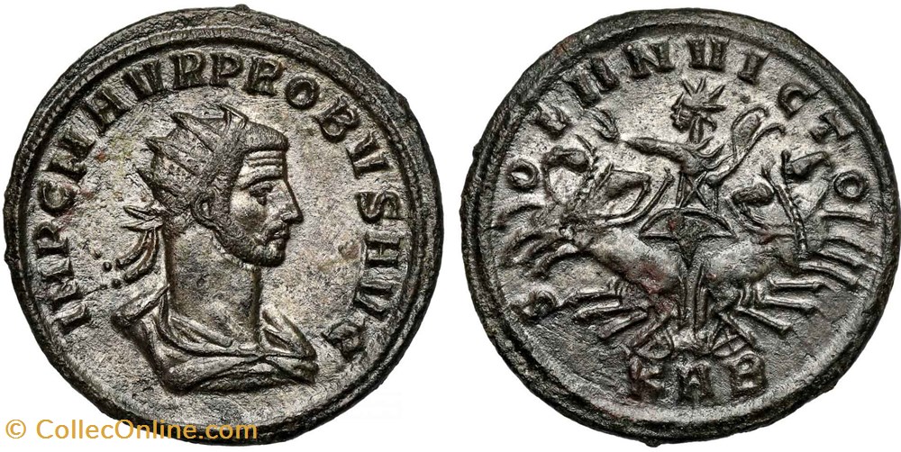 PROBUS RIC 862 VAR. A2 BUST OFFICINA 2 SOLD coins ancient to romans imperial and republican probus ric 862 var a2 bust officina 2 sold