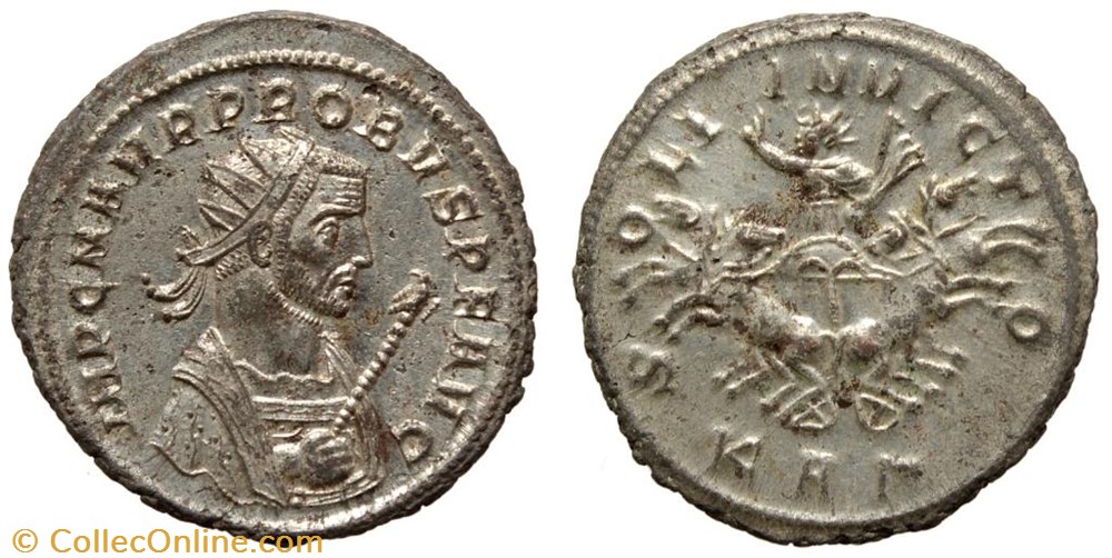 PROBUS RIC 861 VAR. H4 BUST OFFICINA 3 SOLD coins ancient to romans imperial and republican probus ric 861 var h4 bust officina 3 sold